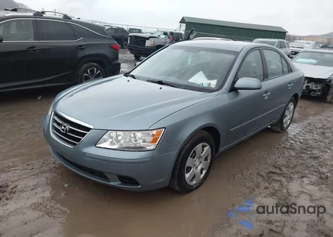2009 Hyundai Sonata Gls z USA, uszkodzony, nr VIN 5NPET46C09H472768